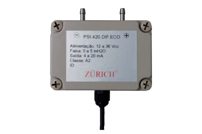 PSI.420.DIF.ECO - Transmissor de Pressão Diferencial de Baixa Pressão
