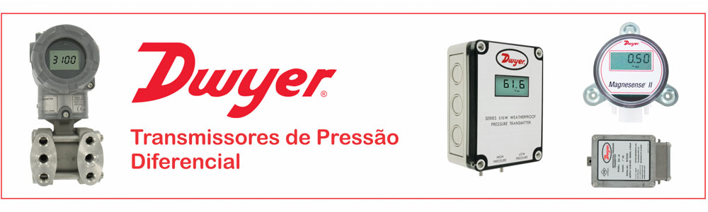 Transmissores de Pressão Diferencial Dwyer