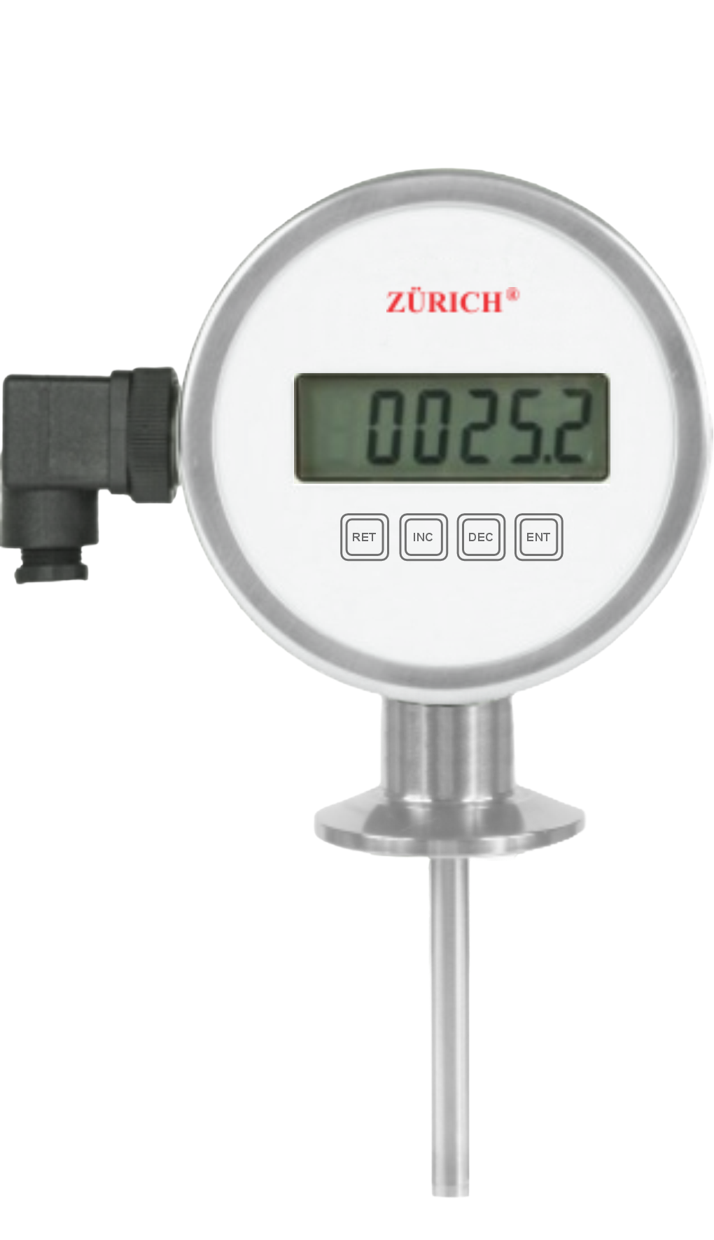 TZD.420.S - Transmissor de Temperatura  Sanitário com Indicação Local