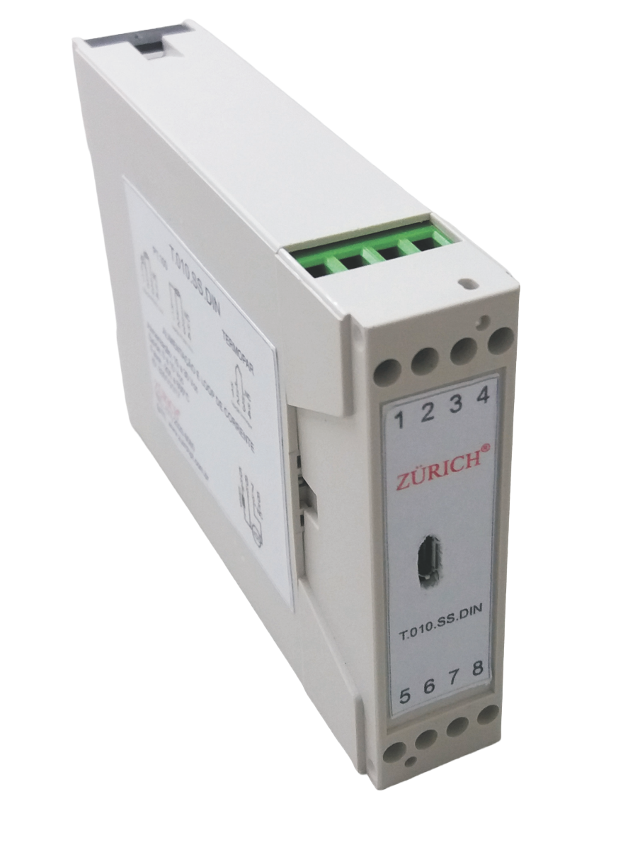T.420.SS.DIN - Transmissor de Temperatura para Trilho DIN