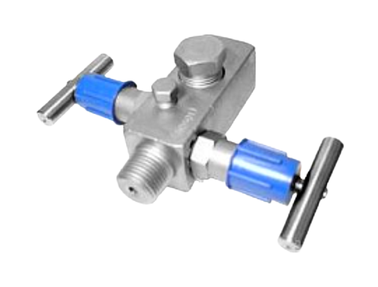 RM.2V - Válvula Manifold 2 vias com Dreno