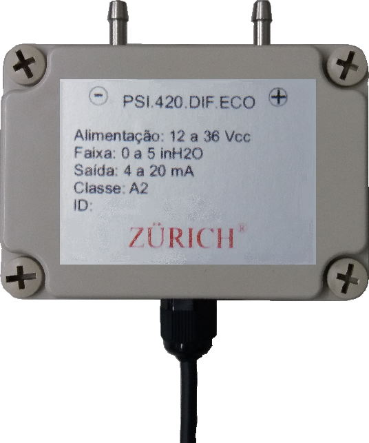 PSI.420.DIF.ECO - Transmissor de Pressão Diferencial de Baixa Pressão