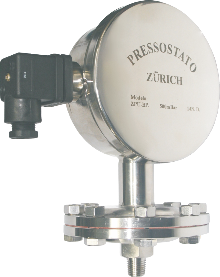 ZPU.BP - Pressostato para Baixa Pressão