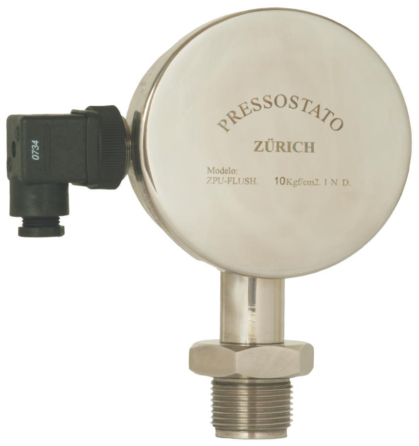 ZPU.FLUSH - Pressostato com Membrana Rasante